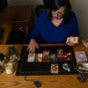 Raven reading tarot